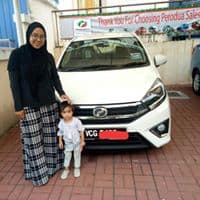Satisfied Perodua customer