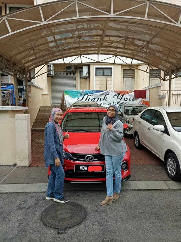Satisfied Perodua customer
