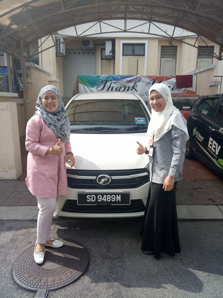 Satisfied Perodua customer