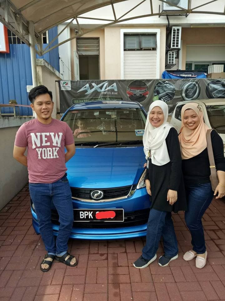 Satisfied Perodua customer