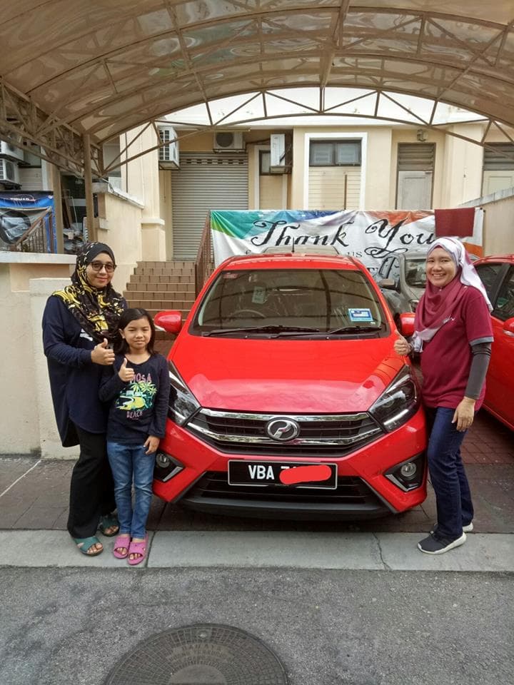 Satisfied Perodua customer