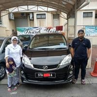 Satisfied Perodua customer