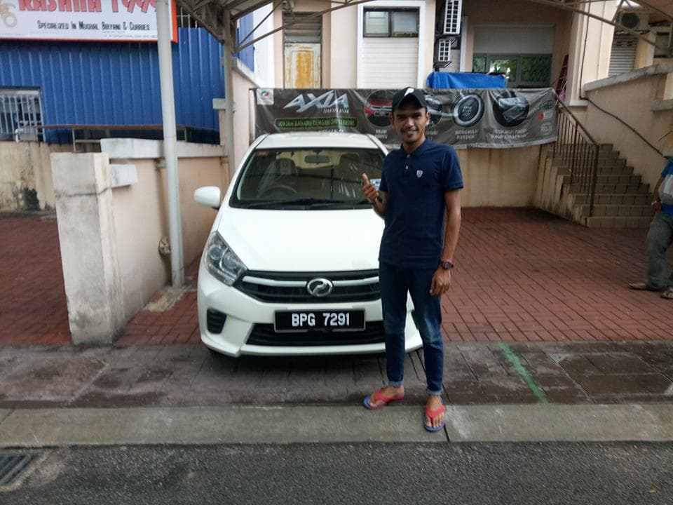 Satisfied Perodua customer