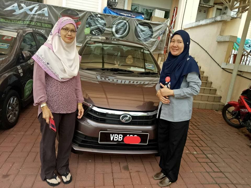 Satisfied Perodua customer