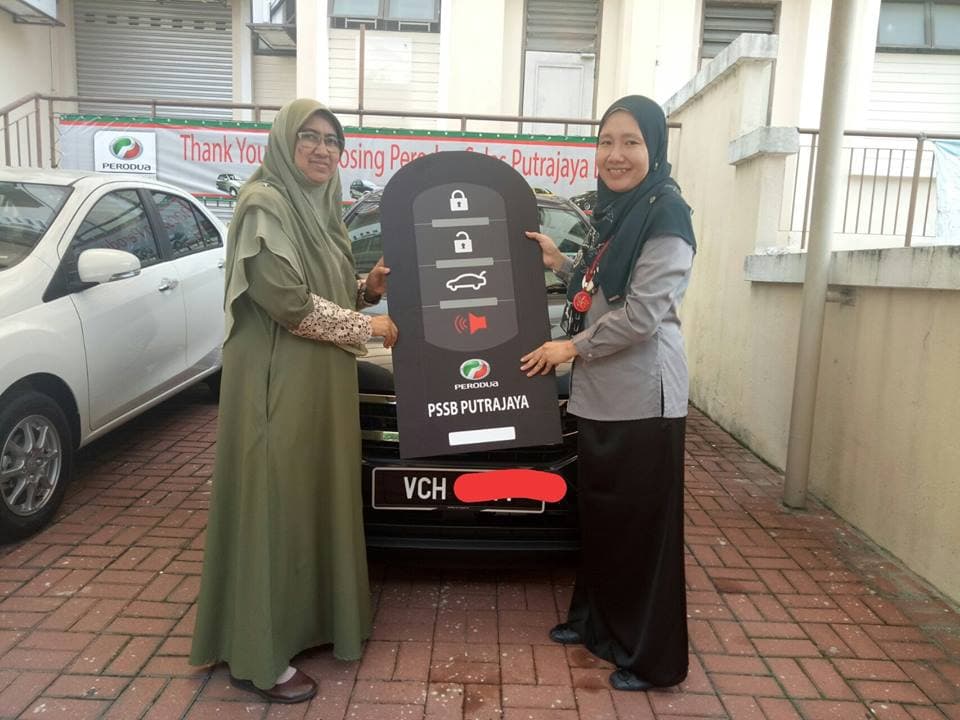 Satisfied Perodua customer